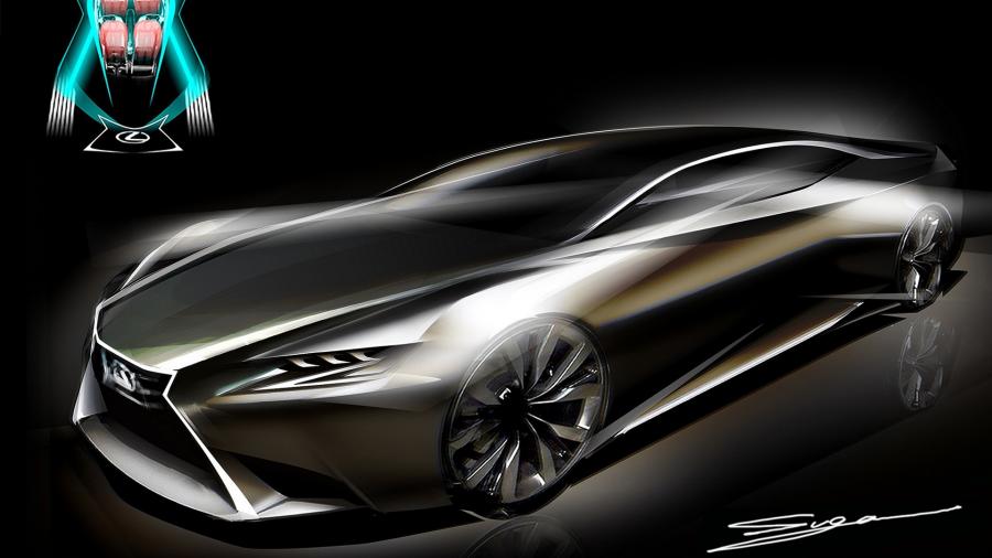  Lexus LS500h 2017 года  (WW) (фото 23 из 58)